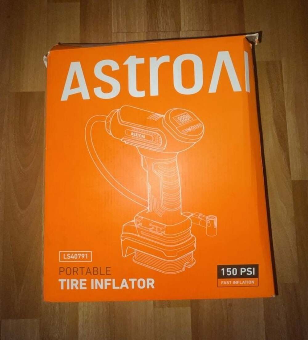 AstroAI LS40791 Portable Tire Inflator 150 PSI